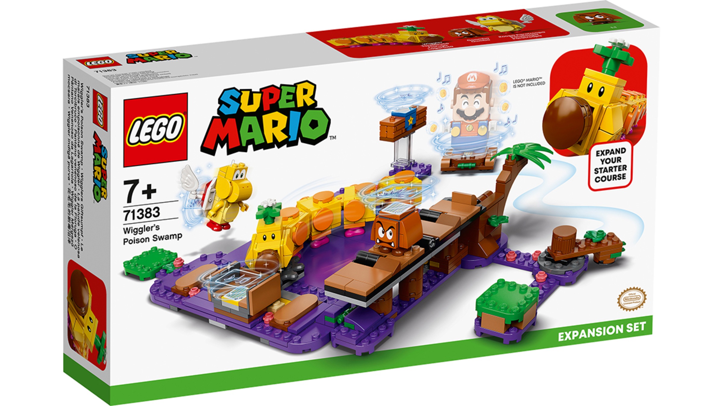 LEGO Super Mario Wiggler s Poison Swamp Expansion Set